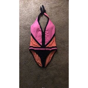 Kenneth Cole multicolored one piece swimsuit